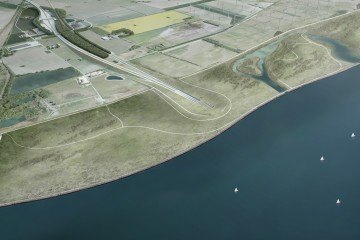 Tunnelportal i Rødbyhavn Femern A-S