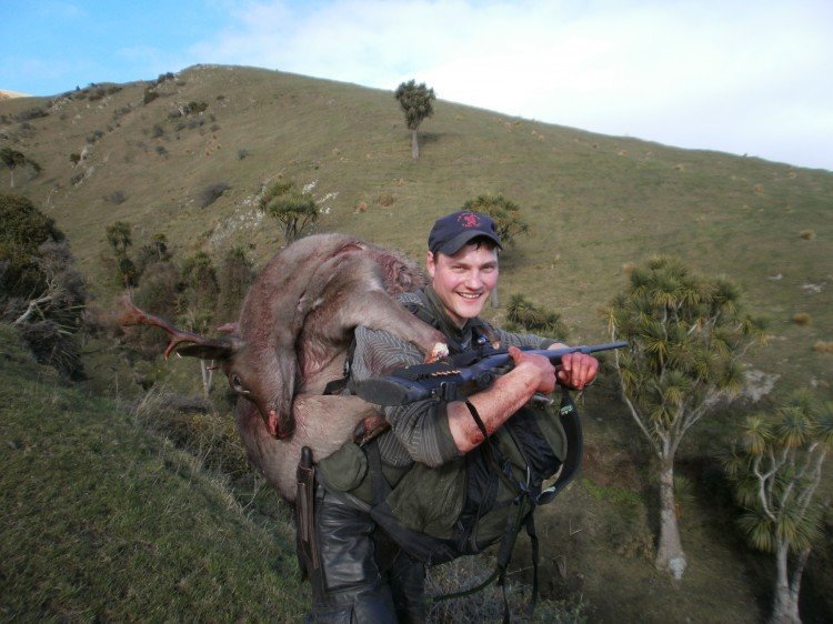 Jagt i New Zealand er hårdt arbejde